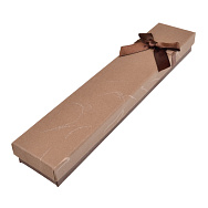 Подарункова коробочка Прямокутна, 21х4х2,5 см, Коричнева, 1 шт (UPK-053872)