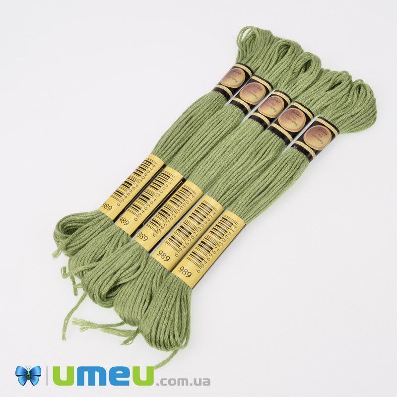 Мулине CXC 0989 Зеленый лесной (CXC-050339)