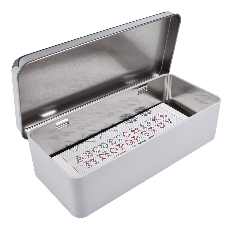 Органайзер металлический для мулине DMC, 18х8х4,5 cм, Серый (INS-053135)