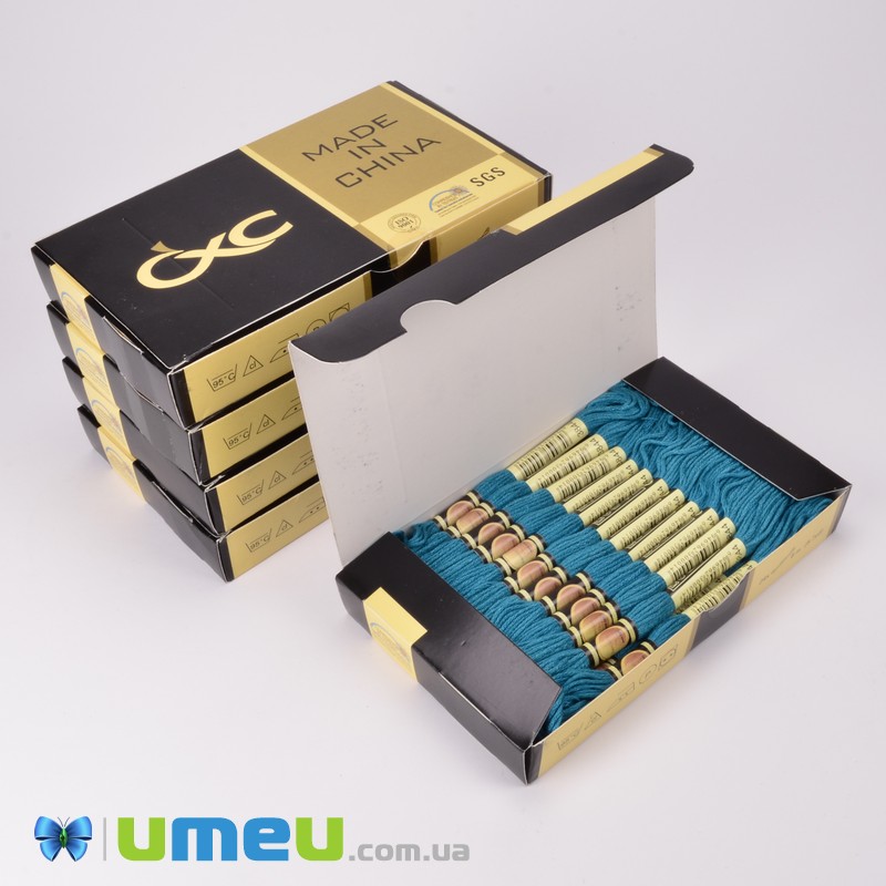 Мулине CXC 3844 Ярко-бирюзовый, т. (CXC-050470)