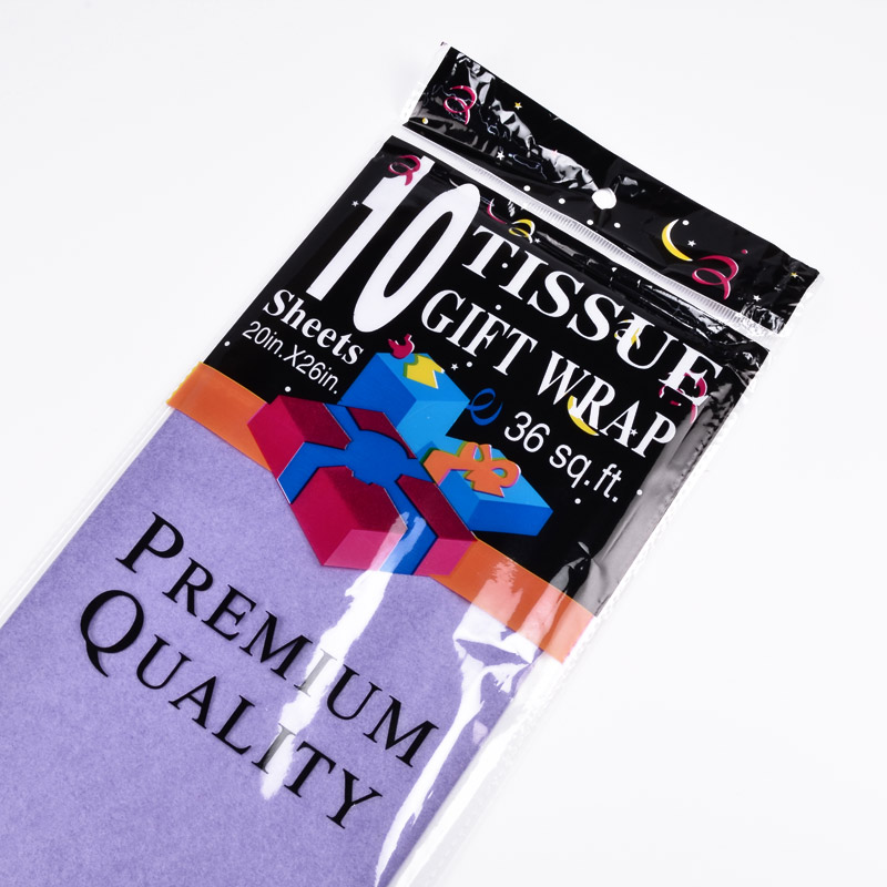 Папір тіш'ю, 65х50 см, Бузковий (UPK-051314)