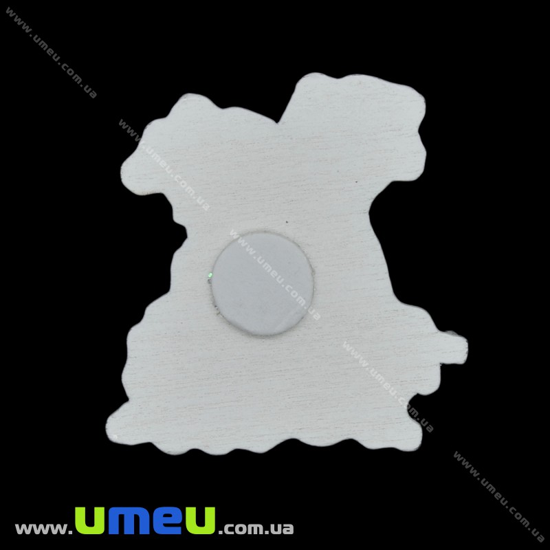 Декоративний дерев'яний елемент Наречений і Наречена, 38х37 мм (DIF-027625)