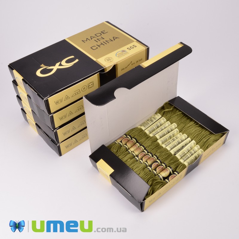 Мулине CXC 0730 Оливково-зеленый, оч.т. (CXC-050204)