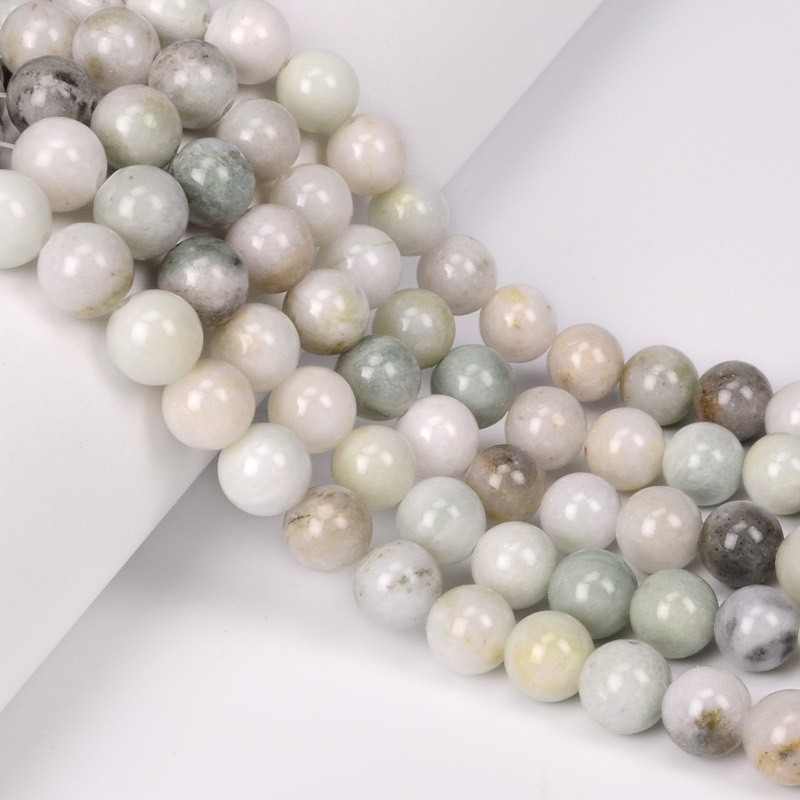 Намистини Мармур, Натур. камінь, 10 мм, Круглі (BUS-051609)