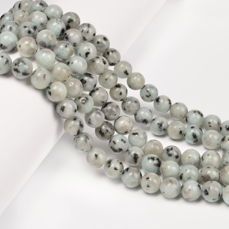 Бусины Яшма лотоса, Натур. камень, 8,5 мм, Круглые (BUS-053963)