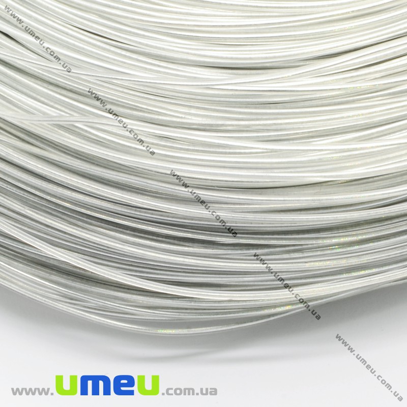 Проволока в силиконем, Серебристая (LES-012758)