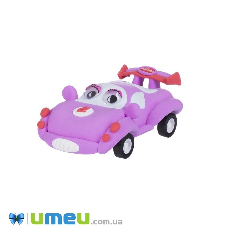 Масса для лепки Paulinda Super Dough Racing time Машинка розовая (DIF-043528)