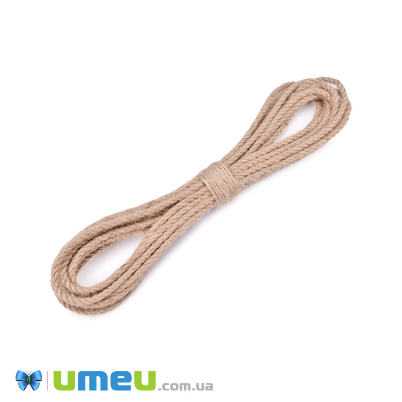 Джутовый канат, 4 мм (LEN-050709)