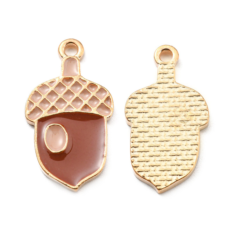 Підвіска метал. Жолудь, 23х12,5 мм, Золото (POD-053641)