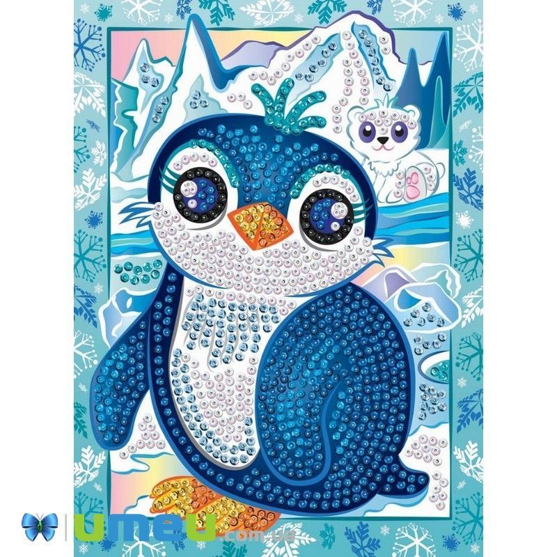 Набор для творчества Sequin Art SMOOGLES Пингвин (DIF-043428)