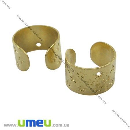 Основа для Кафф, Золото, 10х7 мм (OSN-005183)