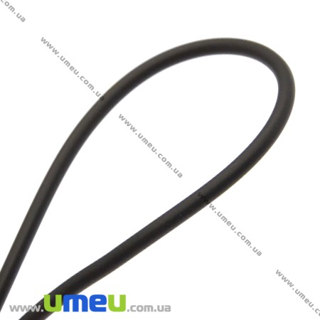 Шнур каучуковий, Чорний, 3 мм (LEN-013995)