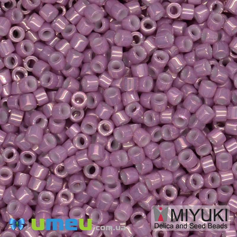 Бисер японский Miyuki Delica 11/0 DB253, Сиреневый (BIS-045257)