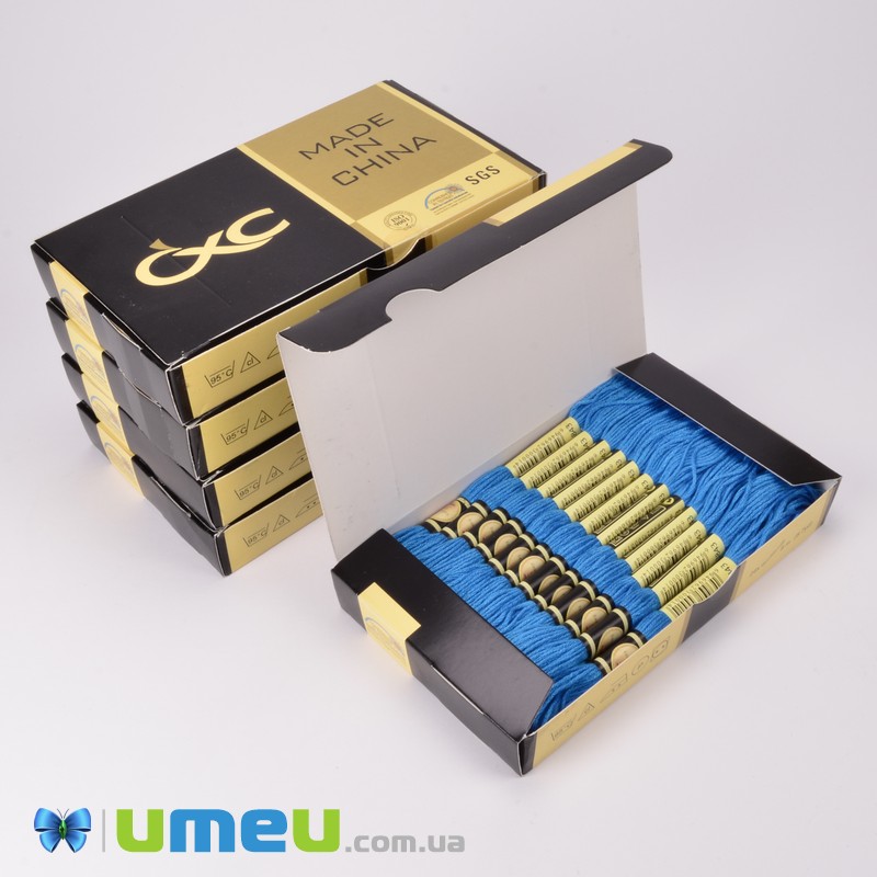 Мулине CXC 3843 Волнующе синий (CXC-050469)