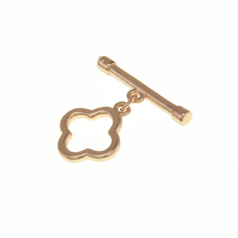 Тогл, 20х15 мм, Латунь с покрытием 14 kt (ZAM-058457)