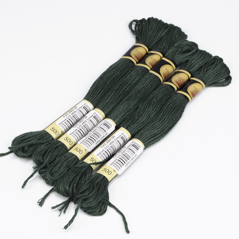 Мулине CXC 0500 Сине-зеленый, оч.т. (CXC-050138)