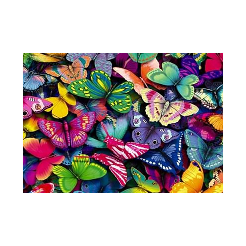 Набор алмазной живописи на подрамнике 30х40 см, Феерия бабочек (SXM-056333)