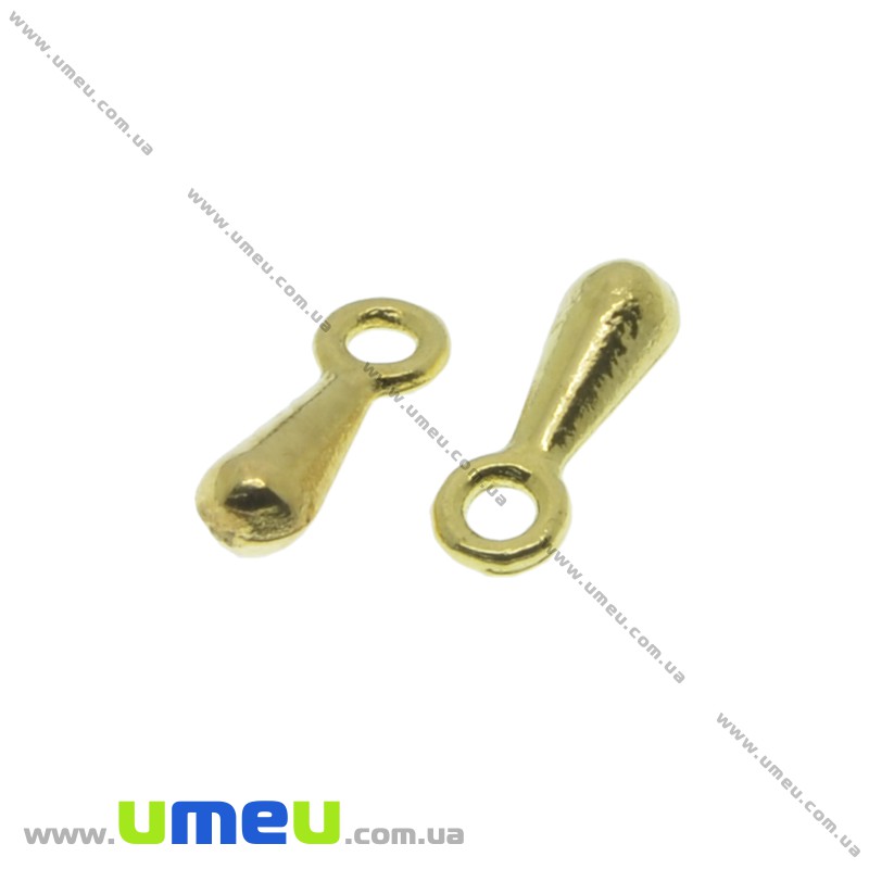 Кінцевіки, 7х2 мм, Золото (ZAG-033745)