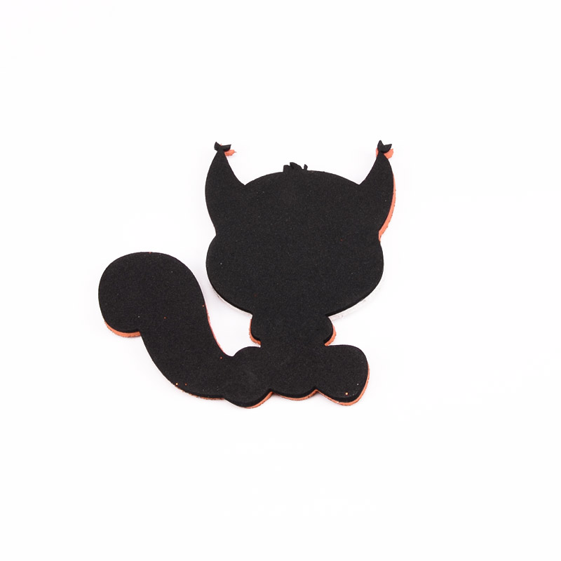 Декоративний виріб з фоамірану Білочка, 7,5х7 см, Помаранчева (FOM-056575)