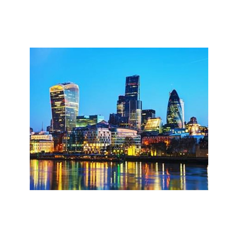 Набір алмазного живопису на підрамнику 30х40 см, Вечірні вогні (SXM-056335)