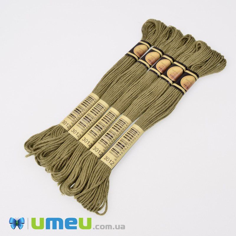 Мулине CXC 3012 Хаки, ср. (CXC-050346)