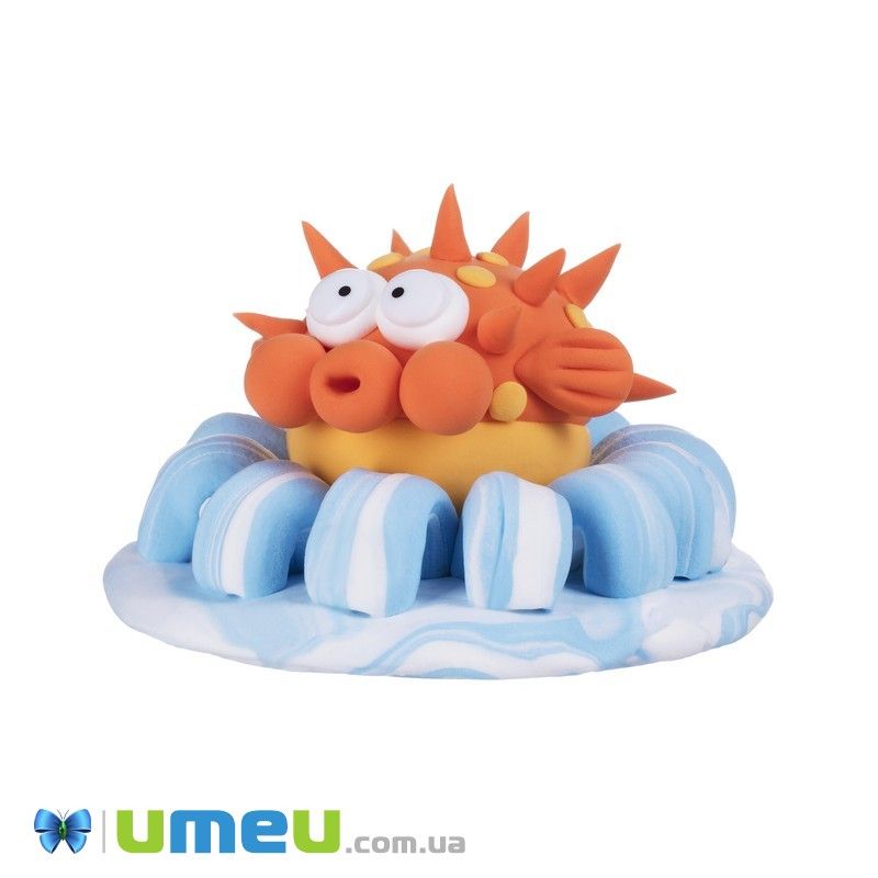 Масса для лепки Paulinda Super Dough Happy land 75г Рыба (DIF-043533)