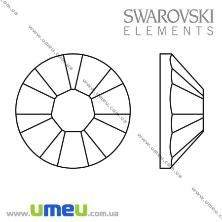Стрази Swarovski 2038 Cosmojet, HotFix, SS6 (2,0 мм) (STR-009829)