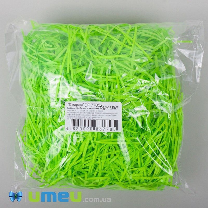 Екофілер (паперовий наповнювач), Салатовий яскравий (DIF-044386)