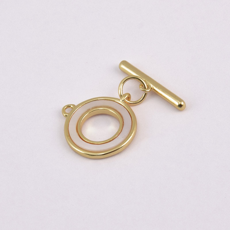 Тогл, 16х15 мм, Латунь с покрытием 14 kt (ZAM-058458)