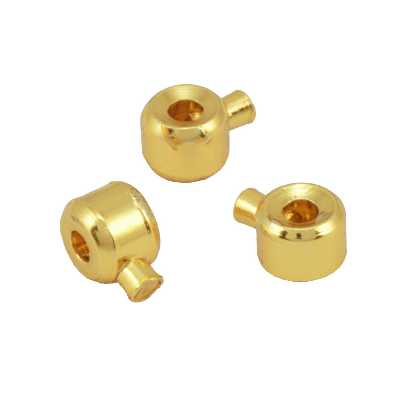 Стопер One Touch затискний, 3,2 х2,5 мм, Покриття 18 kt (BUS-056210)