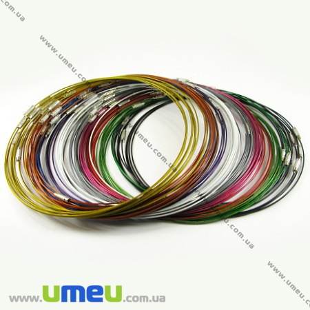 Основа для колье Чокер, Черная, 44 см (OSN-000642)