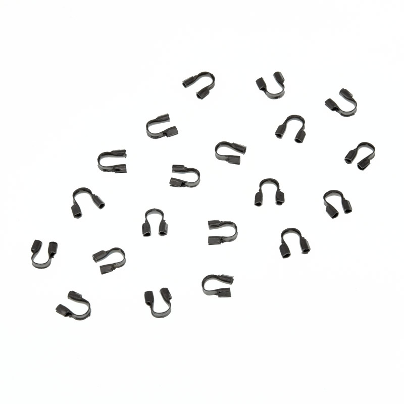 Протекторы для тросика, 5х4 мм, Черный (ZAG-033742)