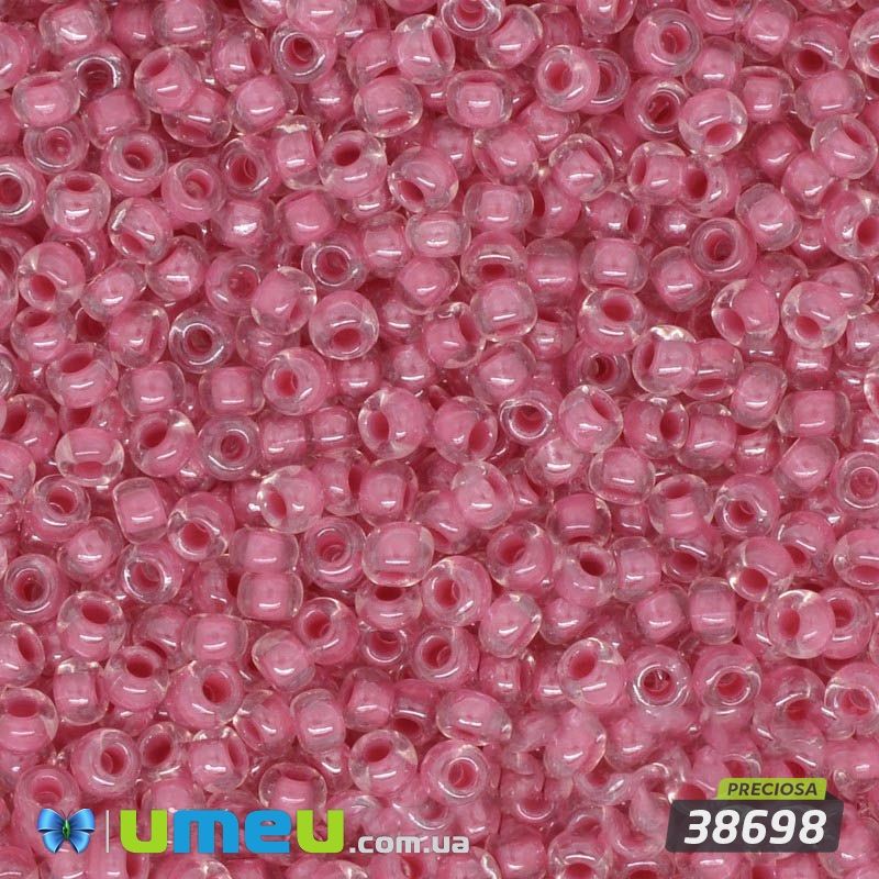 Бісер чеський №675 / 38698, Малиновий, Прокрашенний глазурирована, 10/0 (BIS-008716)