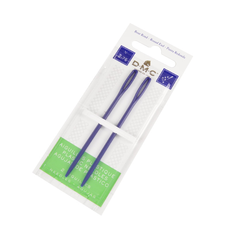 Набор пластмассовых иголок DMC (Франция) №2,75, 2 шт (UPK-053693)