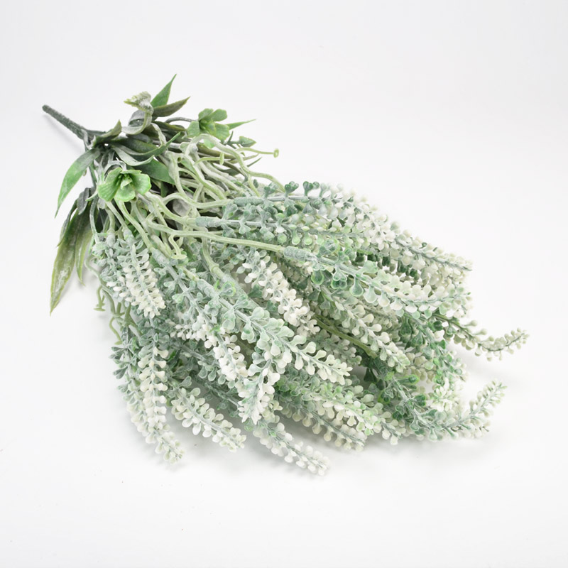 Ветка лаванды, 40 см, Белая (DIF-054166)