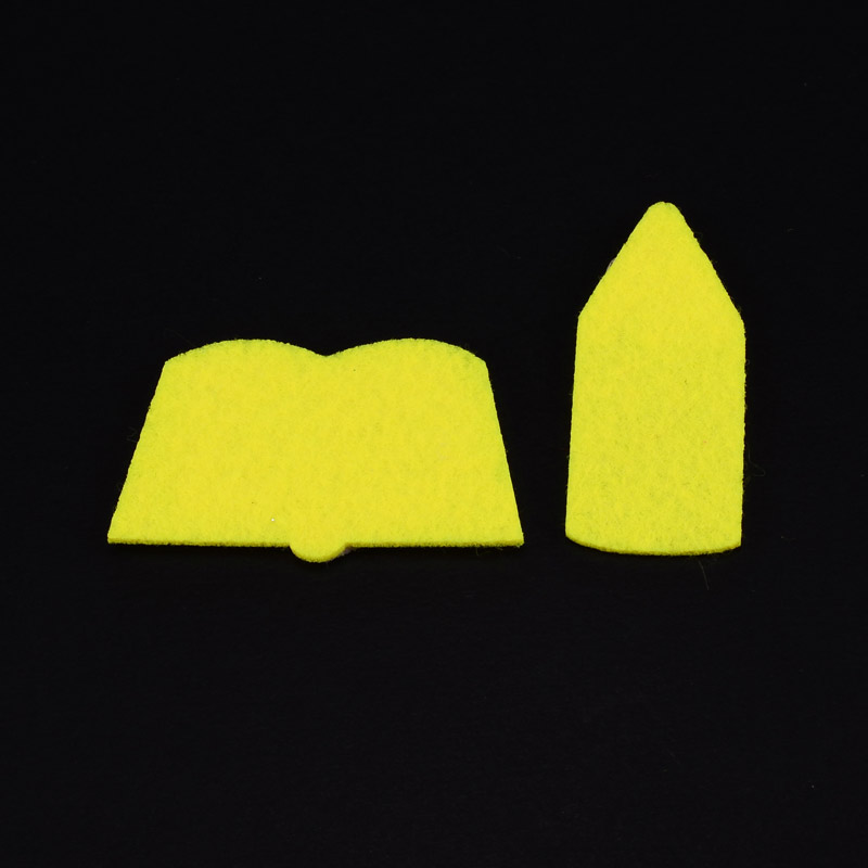 Декоративний набір із фетру "Шкільний", Жовтий (FLT-056503)