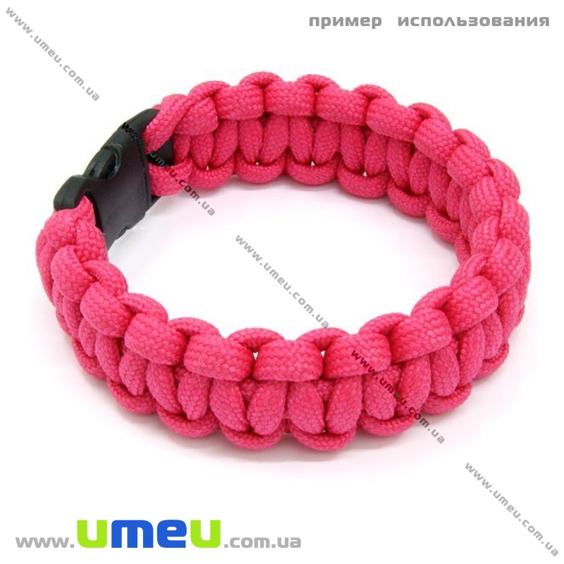 Шнур паракорд семижильный меланж 4 мм, Малиновый (LEN-024931)