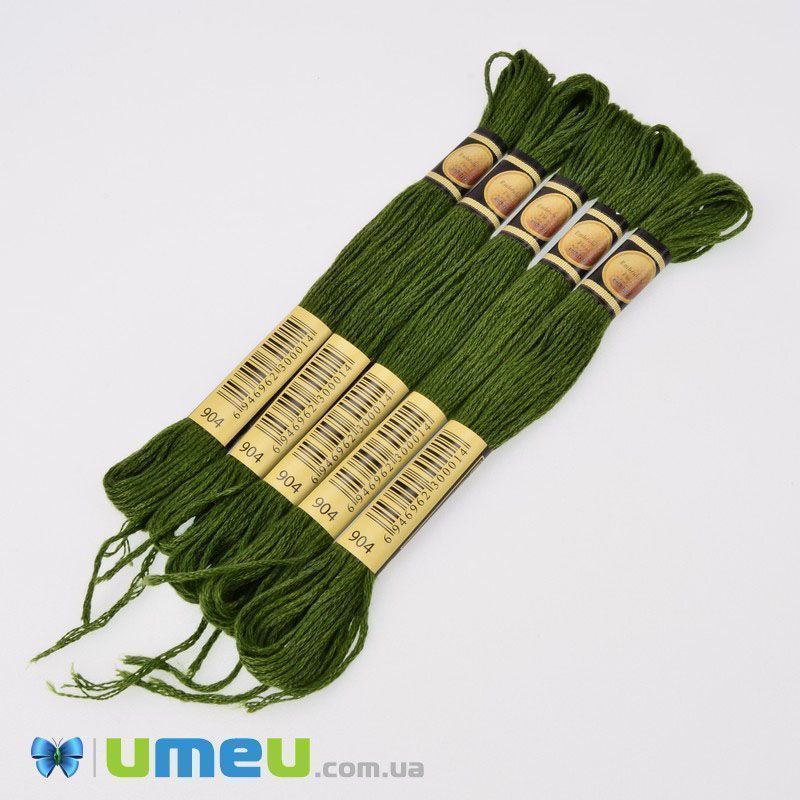 Мулине CXC 0904 Зеленый попугаевый, оч.т. (CXC-050282)