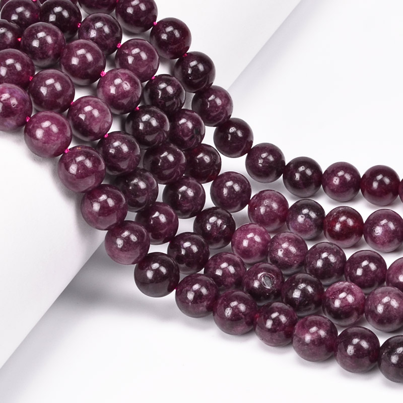 Намистини Гранат, Натур. камінь, 10 мм, Круглі (BUS-051610)