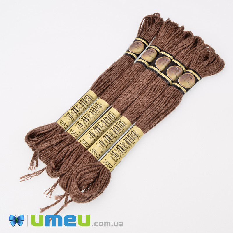 Мулине CXC 3862 Темно-коричневый бежевый, т. (CXC-050488)