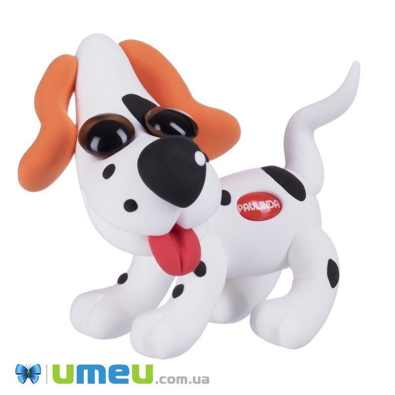 Маса для ліплення Paulinda Super Dough Веселі цуценята 3в1 (DIF-043508)