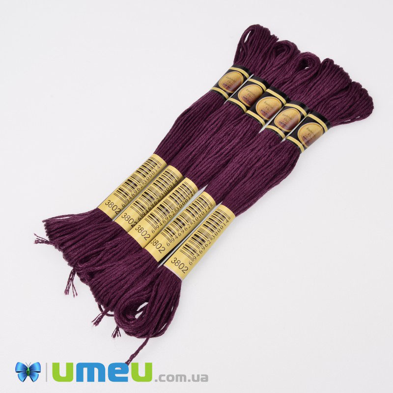 Мулине CXC 3802 Античный розовато-лиловый, оч.т. (CXC-050428)