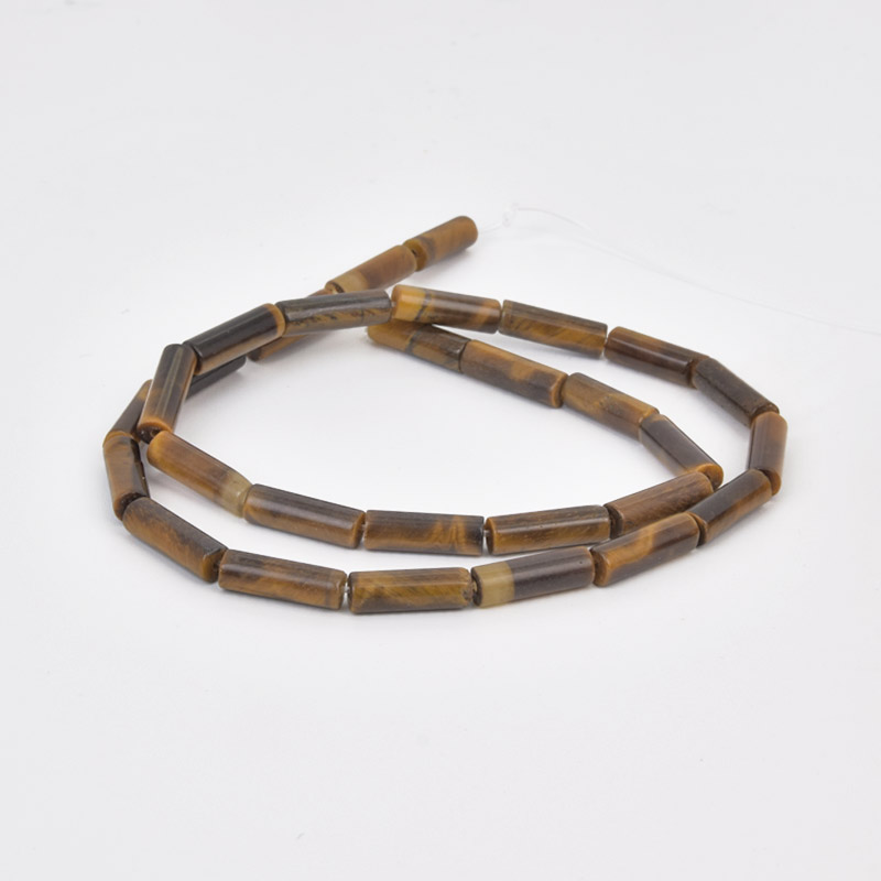 Бусины Тигровый глаз, Натур. камень, 13-14 мм, Боченок (BUS-058153)