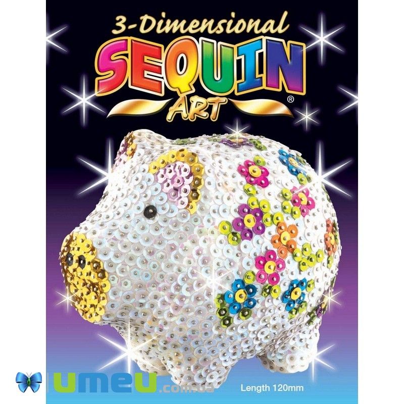 Набор для творчества Sequin Art 3D Поросенок (DIF-043477)