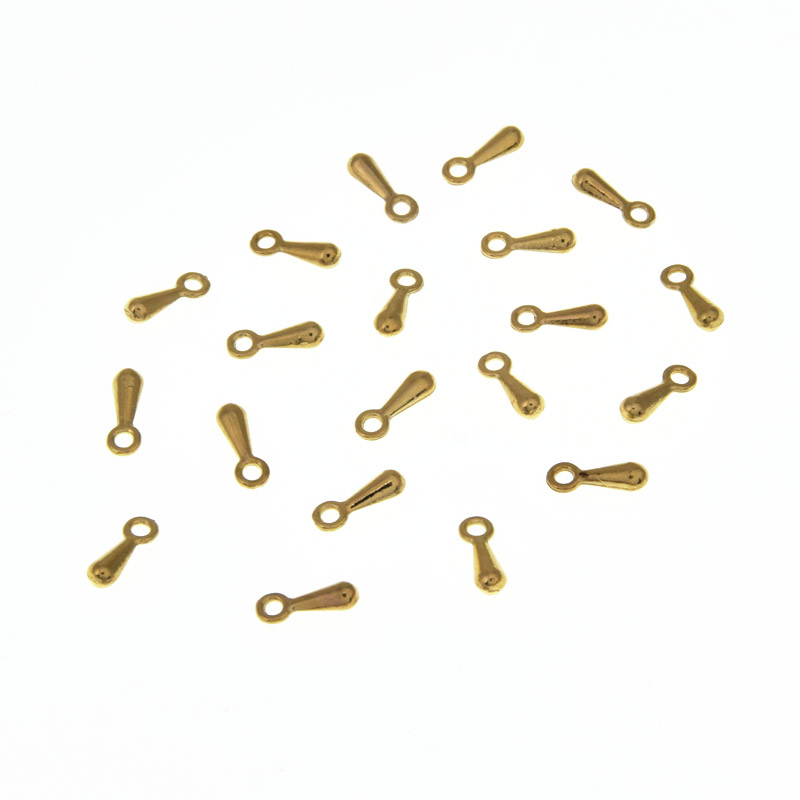 Кінцевіки, 7х2 мм, Золото (ZAG-033745)
