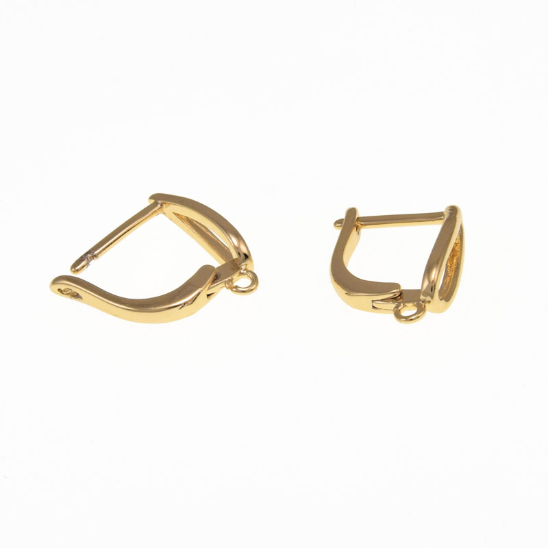 Швензи, Латунь з покриттям 18 kt, 15х11х5 мм (OSN-059056)