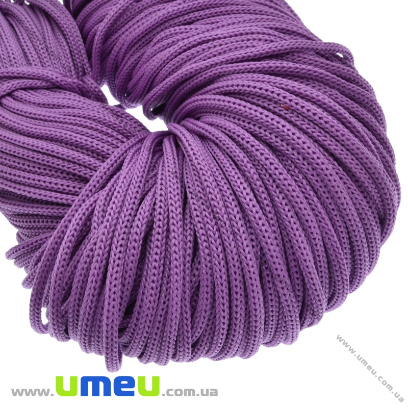 Поліпропіленовий шнур, 4 мм, Бузковий (LEN-036828)