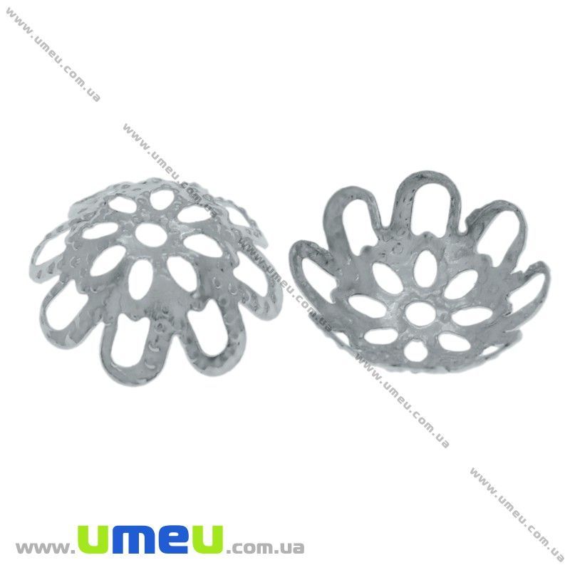 Обіймач, Темне срібло, 10х3 мм (OBN-020331)