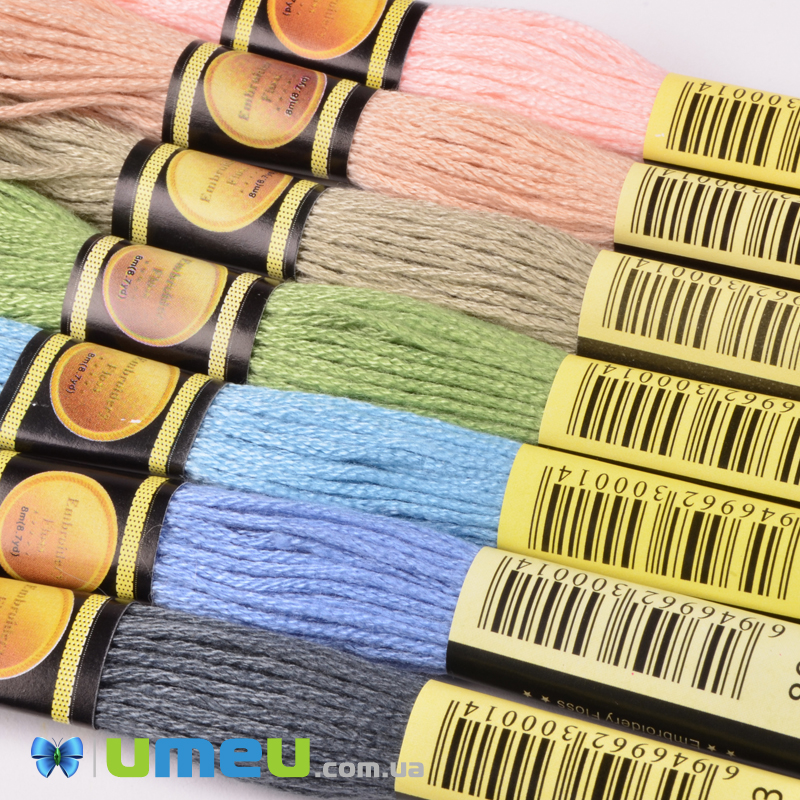 Мулине CXC 3325 Нежно голубой, св. (CXC-050366)