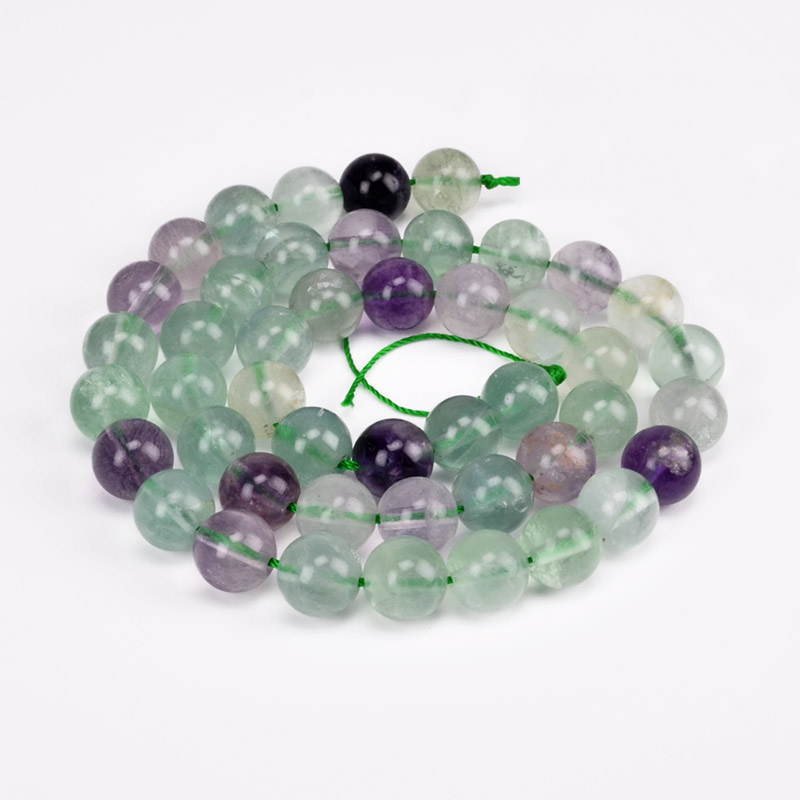 Бусины Флюорит, Натур. камень, 8,5 мм, Круглые (BUS-051674)